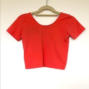 American apparel crop top